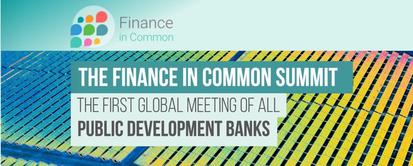 Banks Gather for Finance in Common Summit on Sustainability Solutions