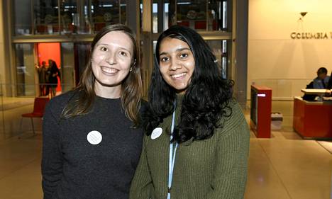 Rachel Adeney and Sayali Nagwekar