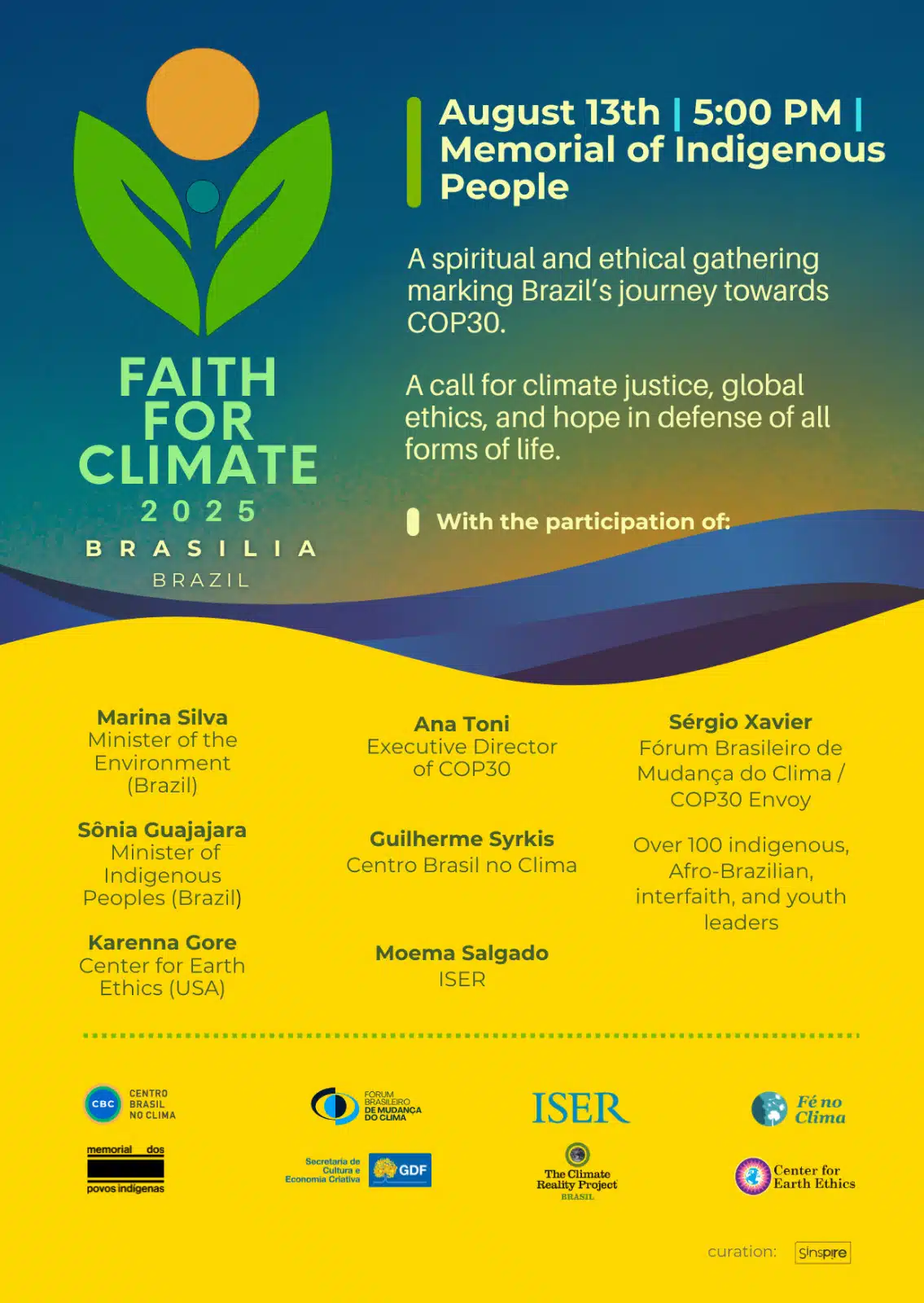 faith for climate Brasilia